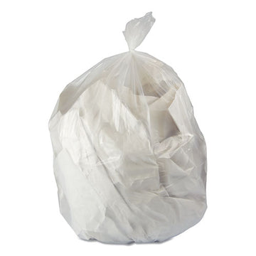 Heritage Linear Low-density Can Liners, 60 Gal, 4 Mil, 38 X 63, Clear, 35-carton freeshipping - TVN Wholesale